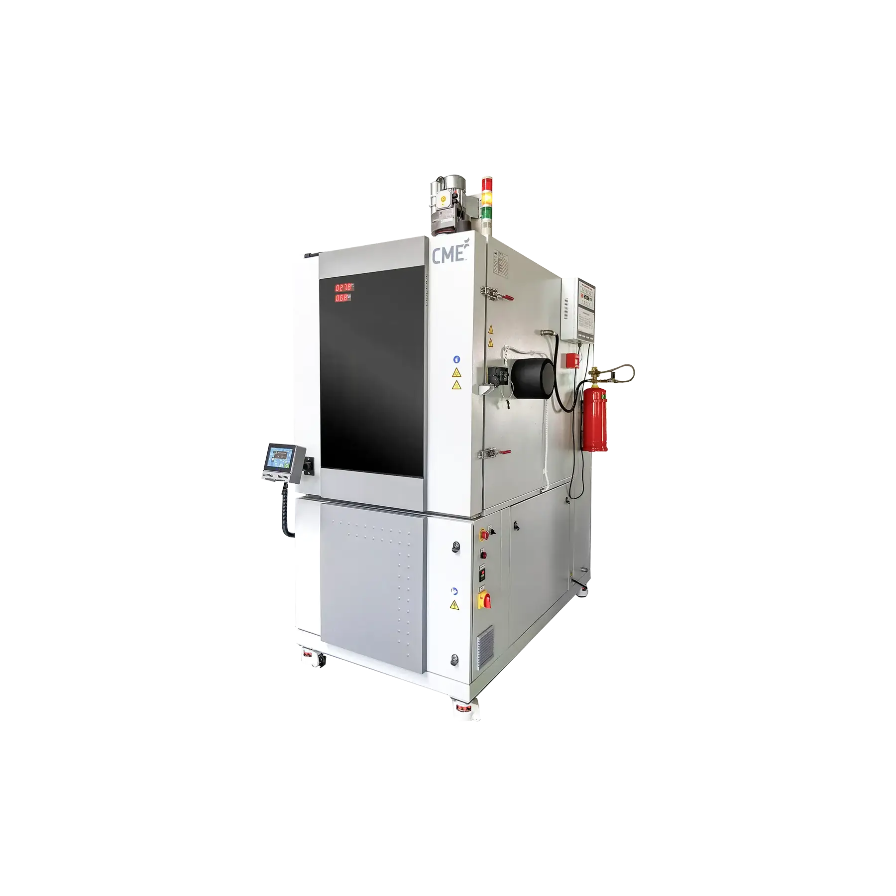 Reach-in battery test chamber for EV battery cell and module environmental testing