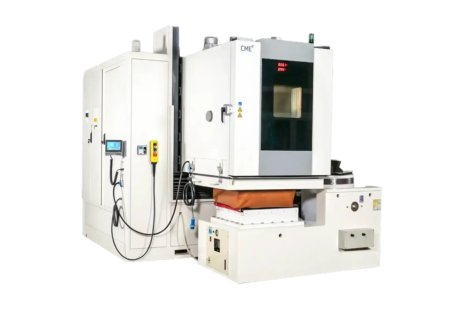 Environmental test chamber with vibration integration for combined temperature and vibration testing