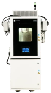 Solar radiation test chamber for environmental sunlight exposure testing